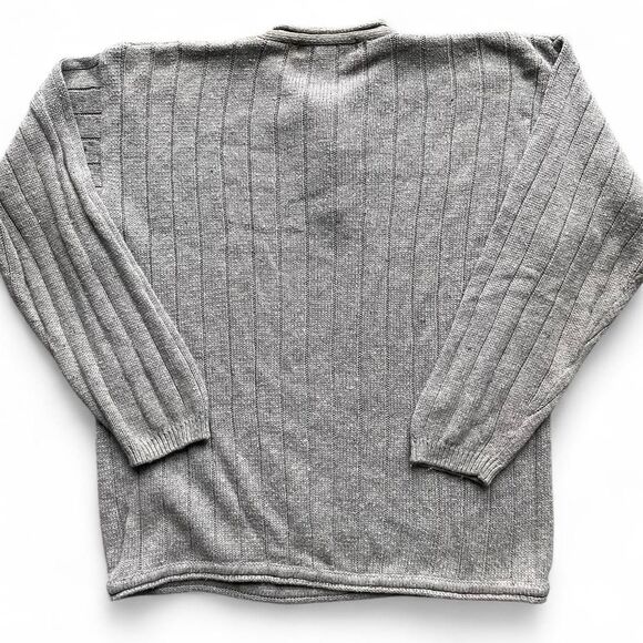 Rare Vintage Jimmy Jazz 90s Henley Knit Sweater Streetwear Collectible - Picture 2 of 5